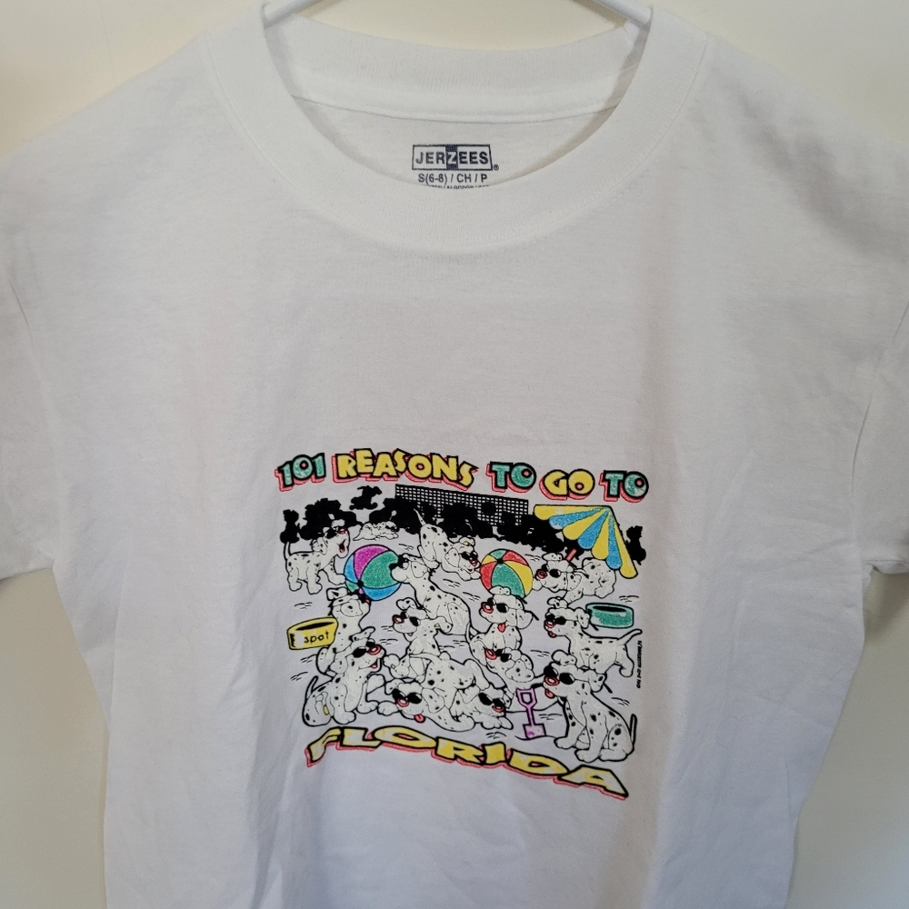 YOUTH FUNNY FLORIDA TEE SHIRT SIZE S 6/8